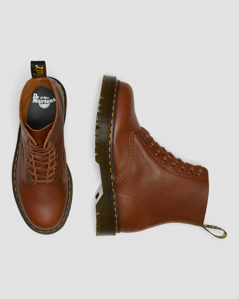 Dr Martens 1460 Pascal Bex Lær Snørestøvletter Herre Brune | Norge 286DFM